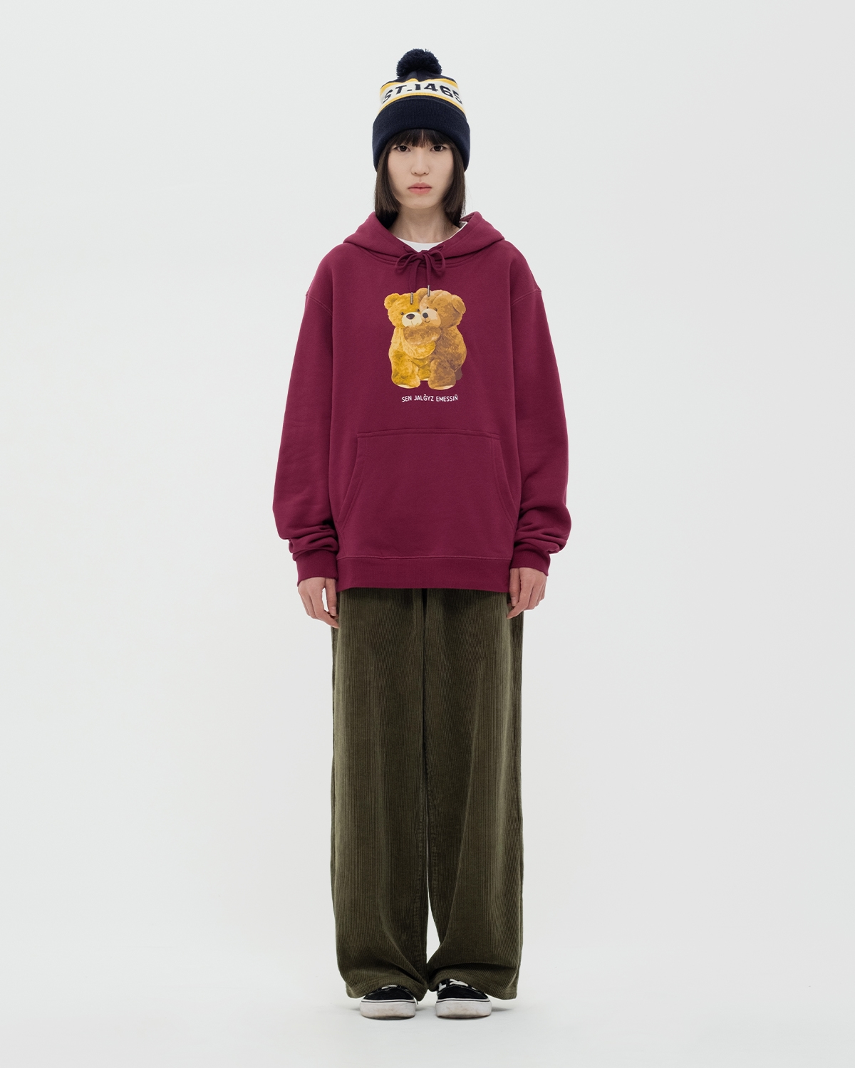 БҮРЖЕЙДЕ 2 BEARS ҚОЮ ҚЫЗЫЛ