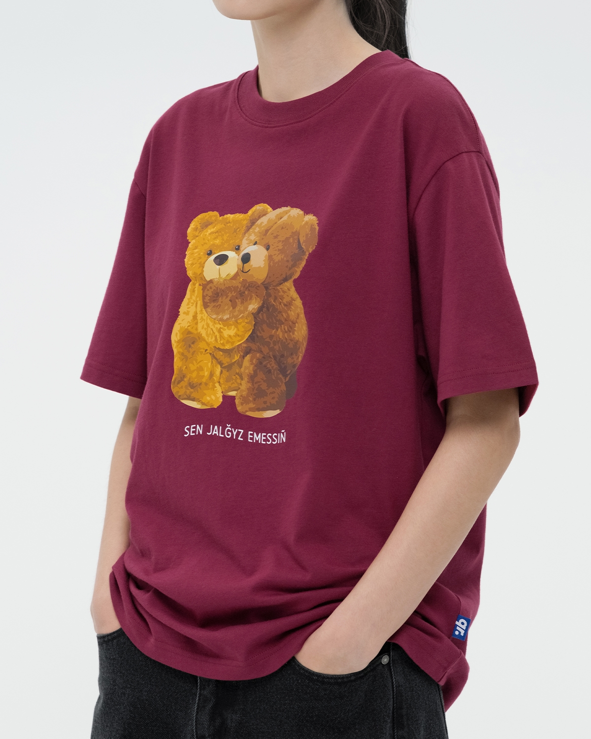 ФУТБОЛКА 2 BEARS ҚОЮ ҚЫЗЫЛ