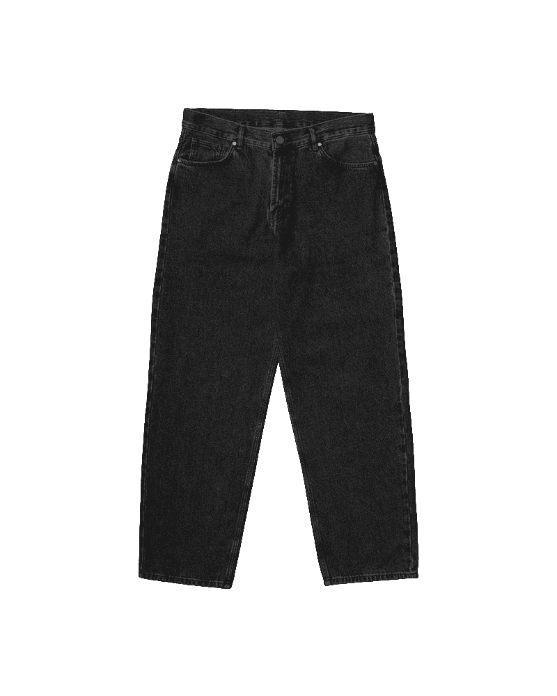 ДЖИНСЫ RELAXED ҚАРА