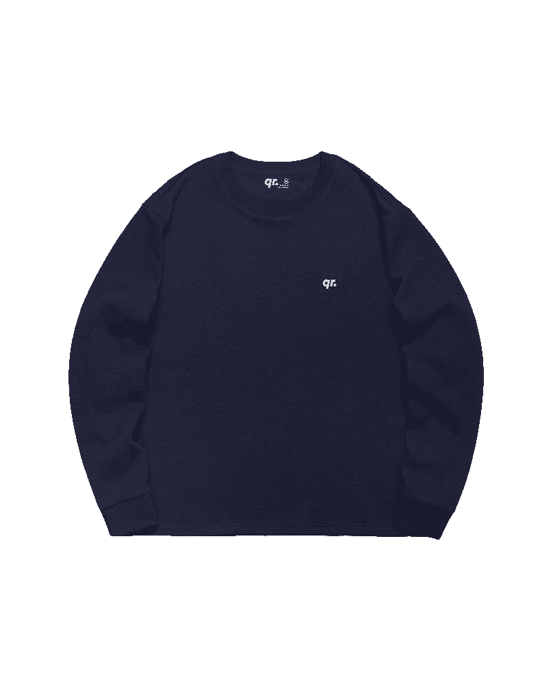 ЖЕМПІР WAFFLE ҚОЮ КӨК