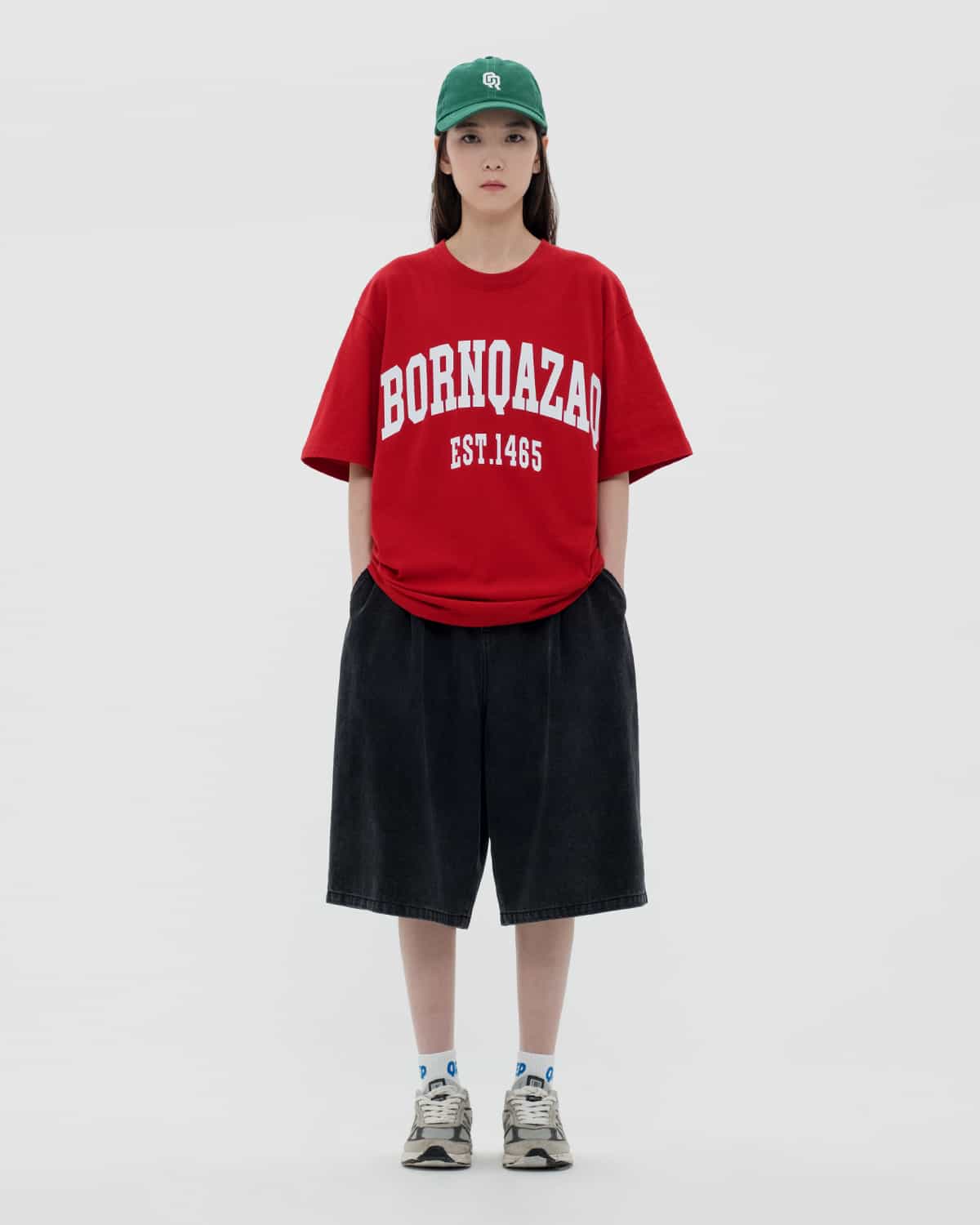 ФУТБОЛКА BORN QAZAQ ҚЫЗЫЛ