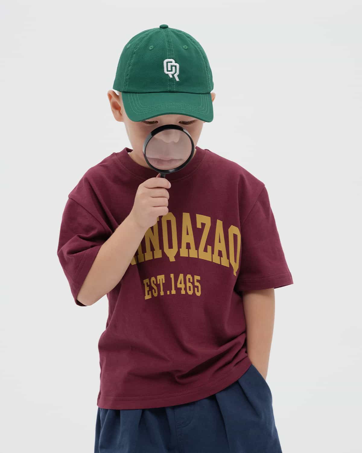 ФУТБОЛКА БАЛА BORN QAZAQ ҚОЮ ҚЫЗЫЛ