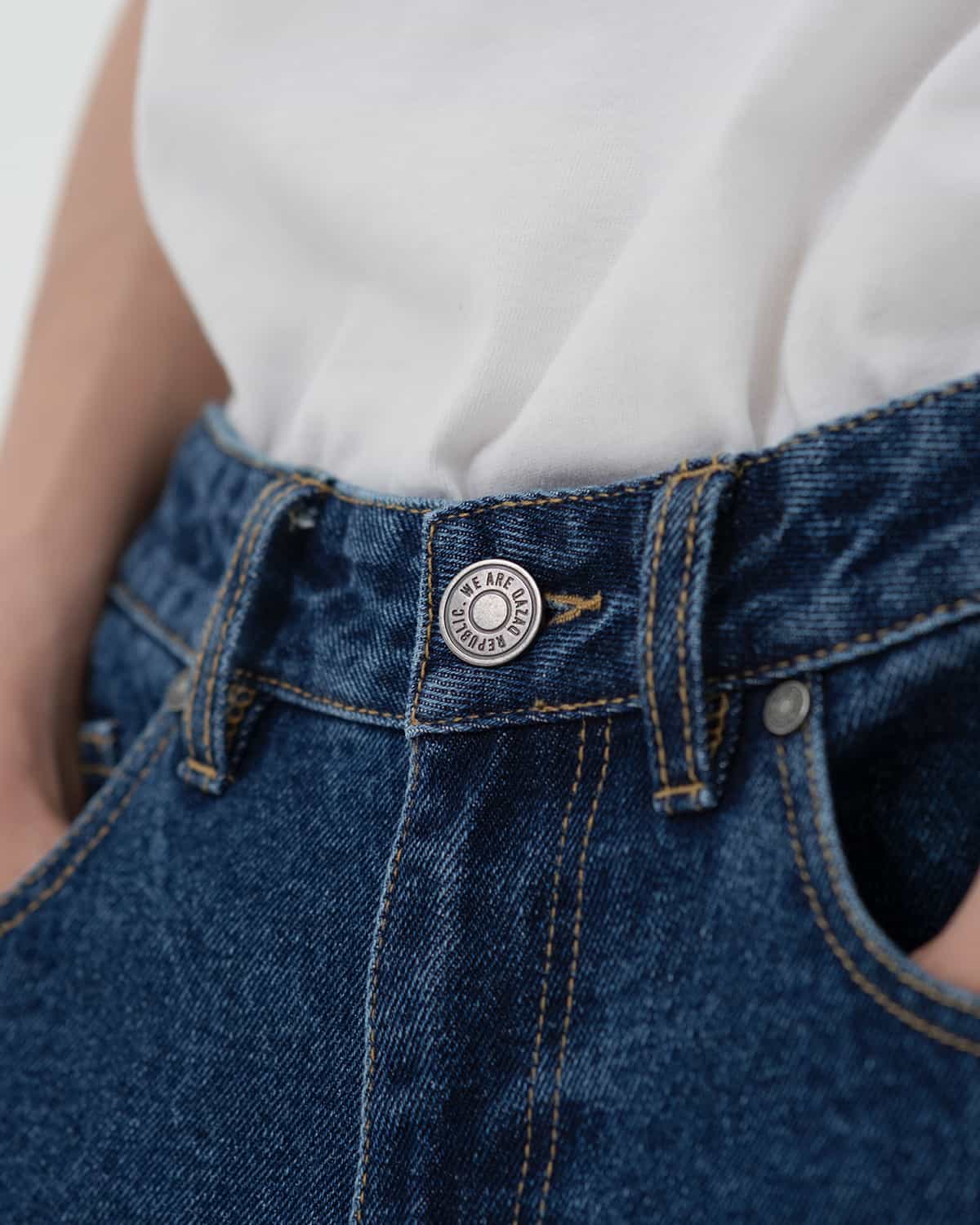 ДЖИНСЫ REGULAR ҚОЮ-КӨК