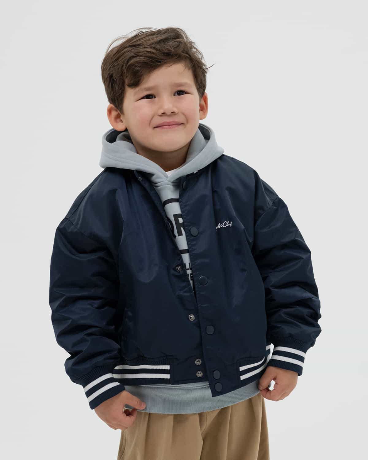 БОМБЕР БАЛА OVERFIT ҚОЮ КӨК