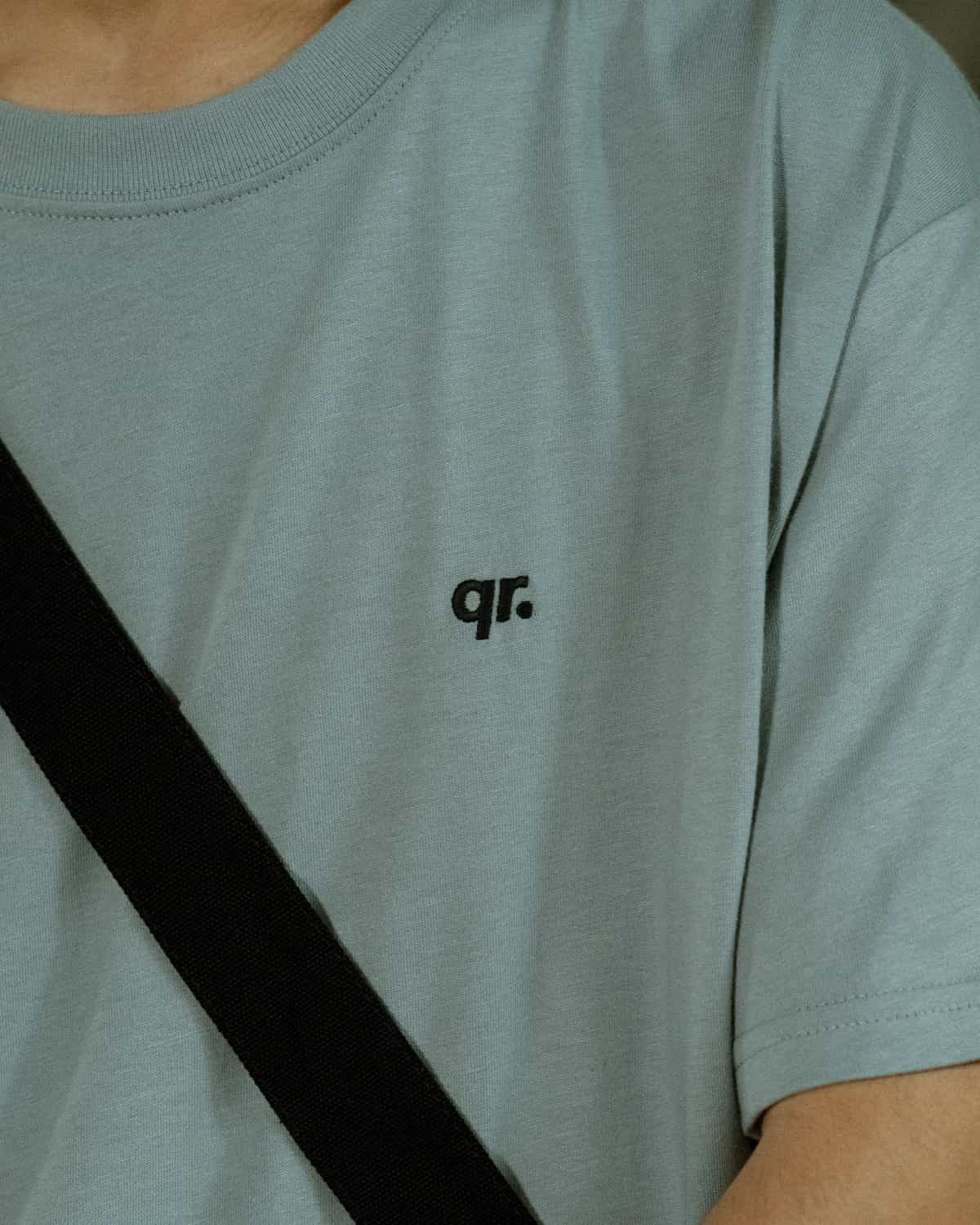 ФУТБОЛКА QR BASIC КӨКШІЛ СҰР