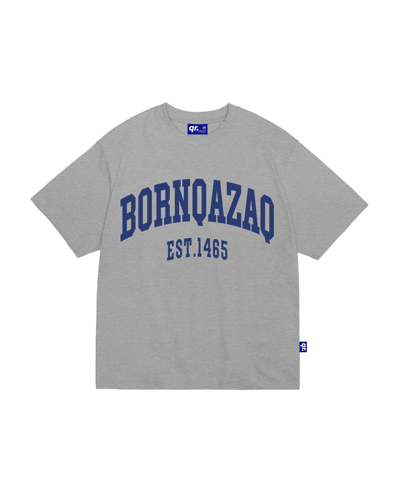 ФУТБОЛКА BQ FW25 СЕРЫЙ МЕЛАНЖ