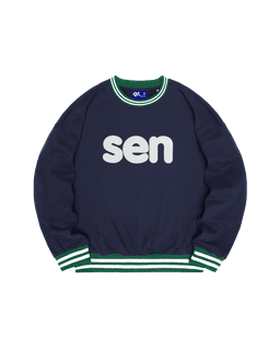 СВИТШОТ OVERFIT SEN ҚОЮ КӨК