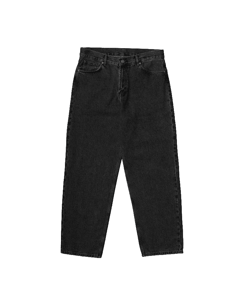 ДЖИНСЫ RELAXED (KEN) ЧЁРНЫЕ