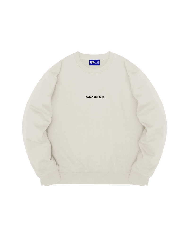 СВИТШОТ QRL FW25 БЕЛЫЙ