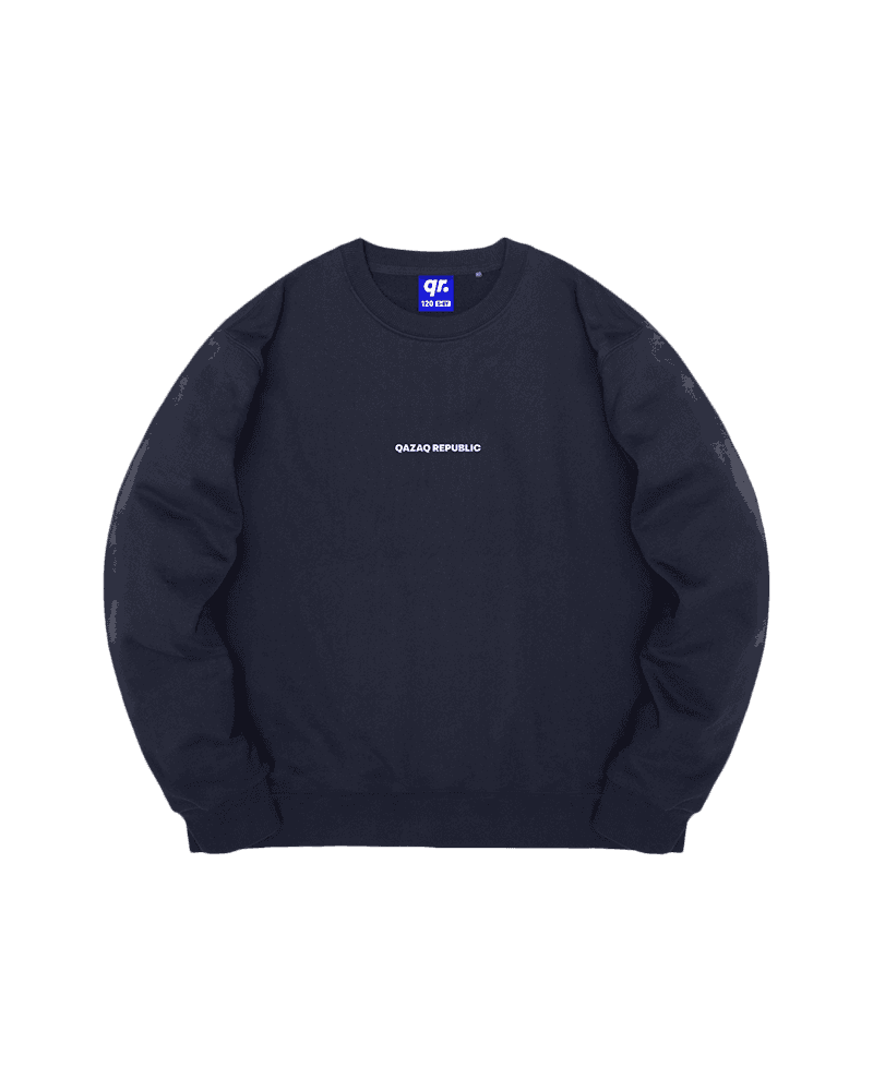 ДЕТСКИЙ СВИТШОТ QRL FW25 Т.СИНИЙ