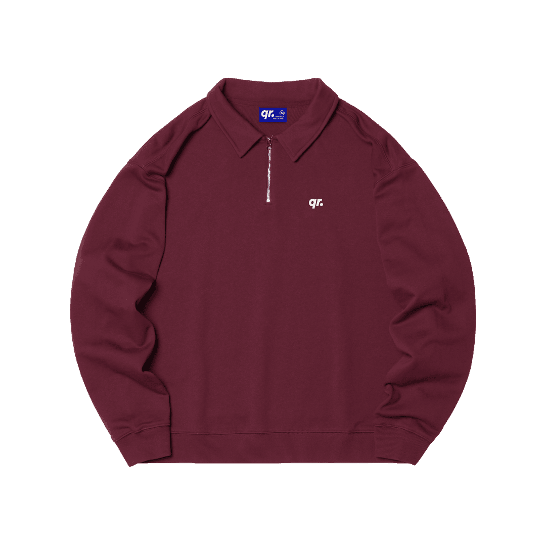 СВИТШОТ POLO BASIC БОРДОВЫЙ