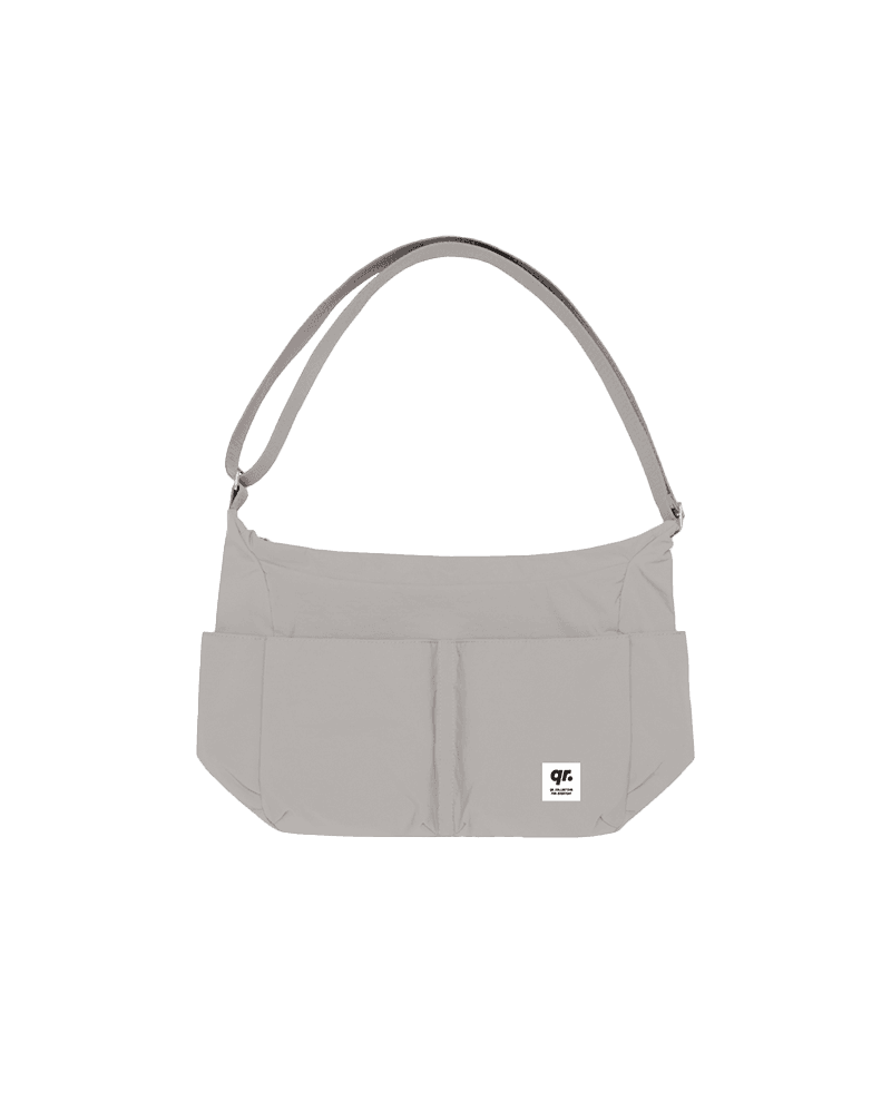 СУМКА CROSSBODY СВЕТЛО-СЕРАЯ