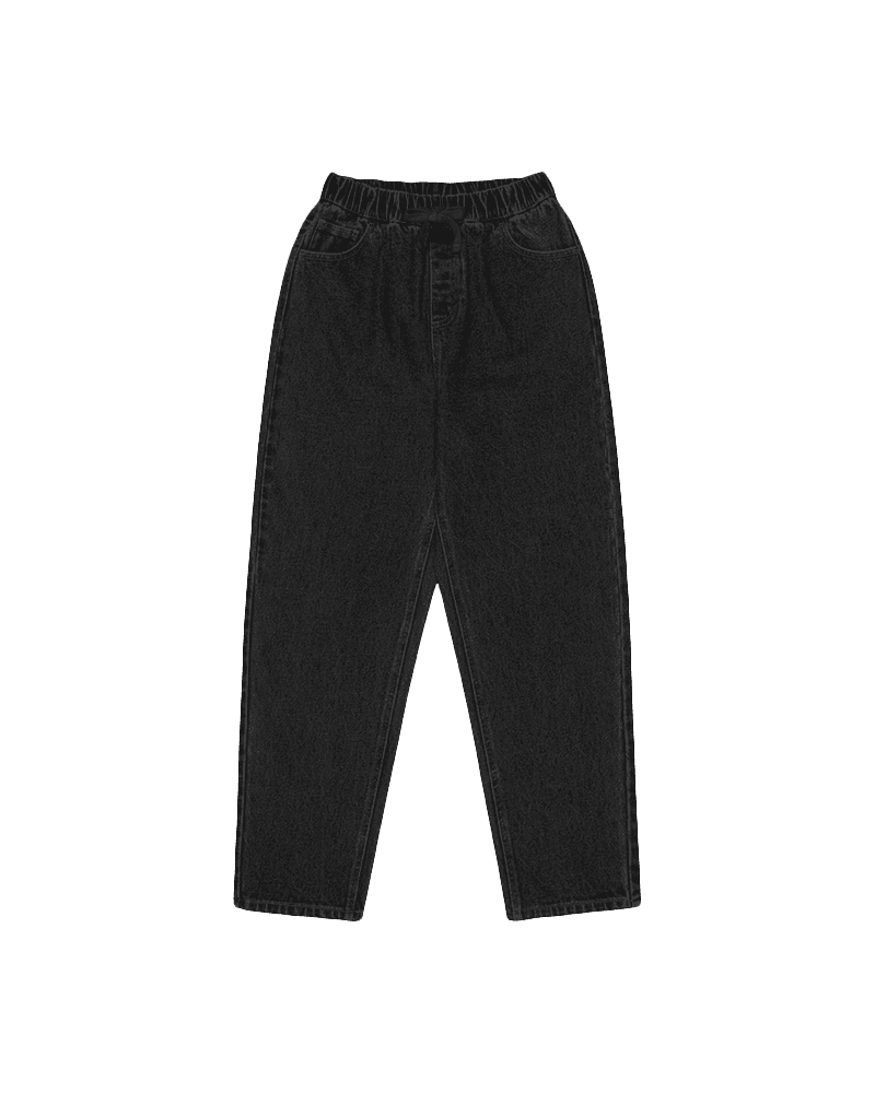 ДЕТСКИЕ ДЖИНСЫ RELAXED (KEN) ЧЁРНЫЕ